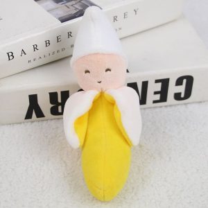Baby Hand Rattles Toys Hand Grip Stick Newborn Soothing Toys, Style: Little Banana