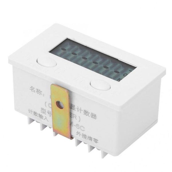 5 Display Electronic Digital Counter Industrial Magnetic Sensor Switch Punch Counter, Spec: Only Counter - Image 3