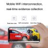 M9 Hidden Driving Recorder WiFi Phone Connecting Car Parking Monitoring 1080P HD Recorder (With Button+Parking Monitoring Line) - Image 4
