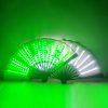 00021 LED Prom Lighting Folding Fan Bar Colorful Atmosphere Group Props, Color: Green - Image 5