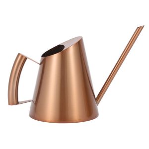 Household Gardening Stainless Steel Long Spout Watering Pot, Size: 400ML (Bronze)