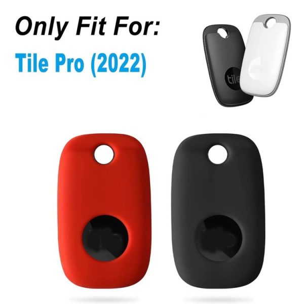 Tile Mate Pro Tracker Silicone Case One-piece Design Protective Cover (Wine Red) - Image 3