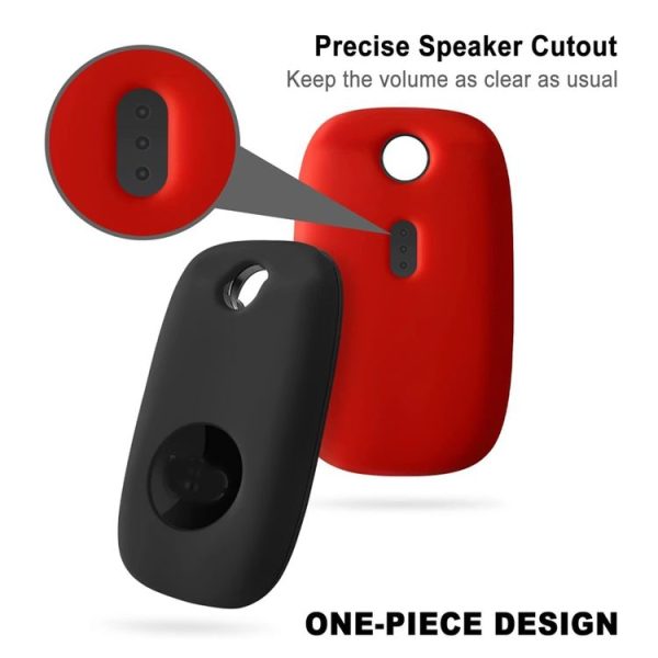 Tile Mate Pro Tracker Silicone Case One-piece Design Protective Cover (Wine Red) - Image 4