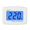 DM55-1 AC 110V- 220V LCD Digital Voltmeter Voltage Tester Detector Meter EU Plug - Image 2