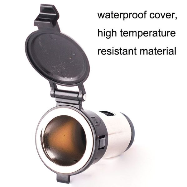 Car Cigarette Lighter Socket Waterproof Power Supply 120W / 250W Modification 12 / 24V Cigarette Lighter Mother Seat - Image 2