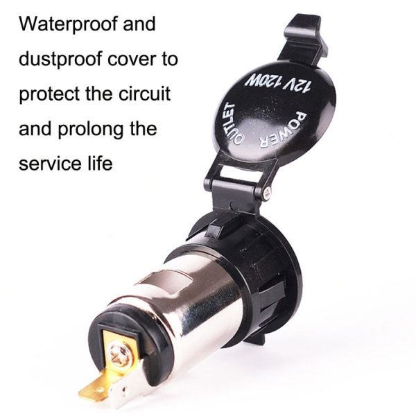 Car Cigarette Lighter Socket Waterproof Power Supply 120W / 250W Modification 12 / 24V Cigarette Lighter Mother Seat - Image 5