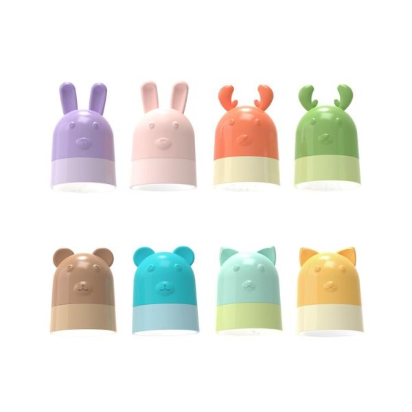 KD201 Portable Lamp Hanging Neck Reading LED Night Light, Style: Bunny (Pink+Purple) - Image 2