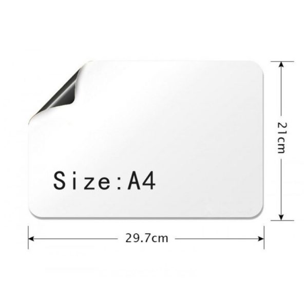 Refrigerator Magnetic Erasable Message Board (A4) - Image 2