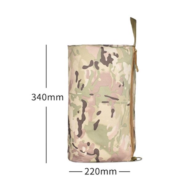 6L Outdoor Hiking and Camping Sundries Storage Bag Multifunctional Sports Waist Bag (CP Camouflage) - Image 3