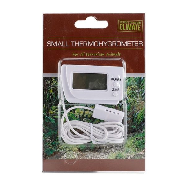Pet Mini Electronic Temperature And Humidity Meter With Outdoor Sensing Line - Image 5