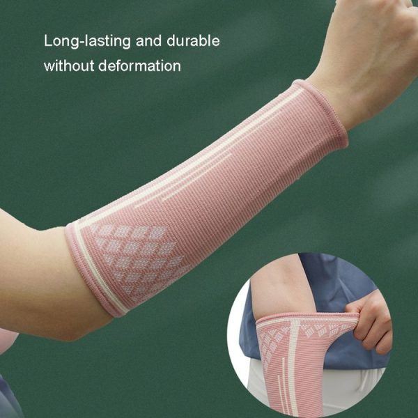 1pair Volleyball Protector Wrist Guards Sports Extended Arm Guards, Size: S (Black) - Image 5