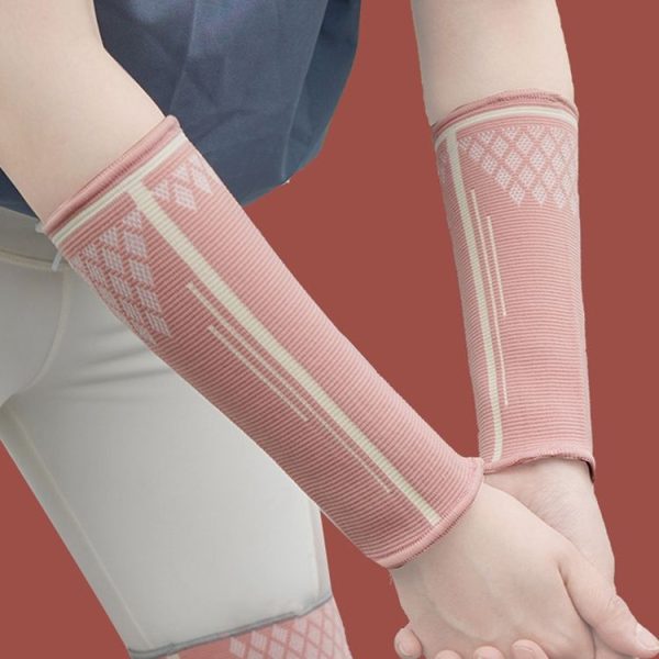 1pair Volleyball Protector Wrist Guards Sports Extended Arm Guards, Size: S (Black) - Image 6