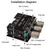 ZK-302T Mini Bluetooth 5.1 Receiving Audio Module With Power Amplifier Digital D Stereo Dual Channel - Image 4