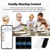 Tuya ZigBee Zero Firewire Touch Wall Remote Control Switch Light Control Voice Switch EU Plug, Style: 1 Gang (Black) - Image 7