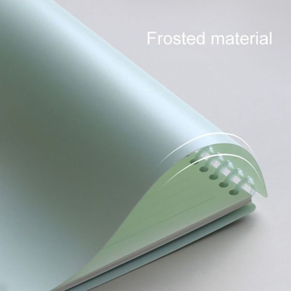 5sets Frosted Loose-Leaf Book Cover DIY Hand Book Cover, Size: B5 (White) - Image 4