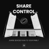 Tuya ZigBee Smart Single-fire Zero-fire Sharing Timing Voice Wall Switch EU Plug, Style: 2 Ways (White Scene Casual Post) - Image 10