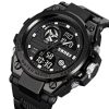 SKMEI 2031 Multifunctional Outdoor Waterproof Chronograph Men Sports Watch (Black Gold) - Image 3