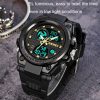 SKMEI 2031 Multifunctional Outdoor Waterproof Chronograph Men Sports Watch (Black Gold) - Image 7