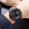 SKMEI 2031 Multifunctional Outdoor Waterproof Chronograph Men Sports Watch (Black Gold) - Image 8