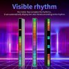 RGB Sound-controlled Rhythmic Response Lights Music Ambient LED Pick-up Lights Plug-in (32 Light+APP Black) - Image 2