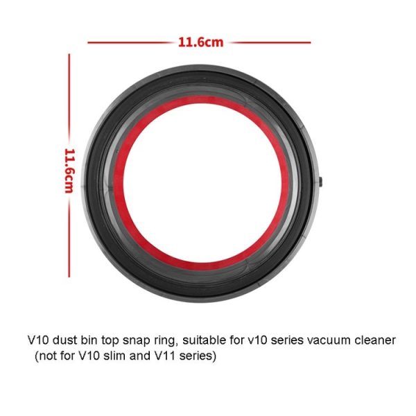 Dyson V10 Dust Bin Sealing Ring Vacuum Cleaner Replacement Accessories - Image 2
