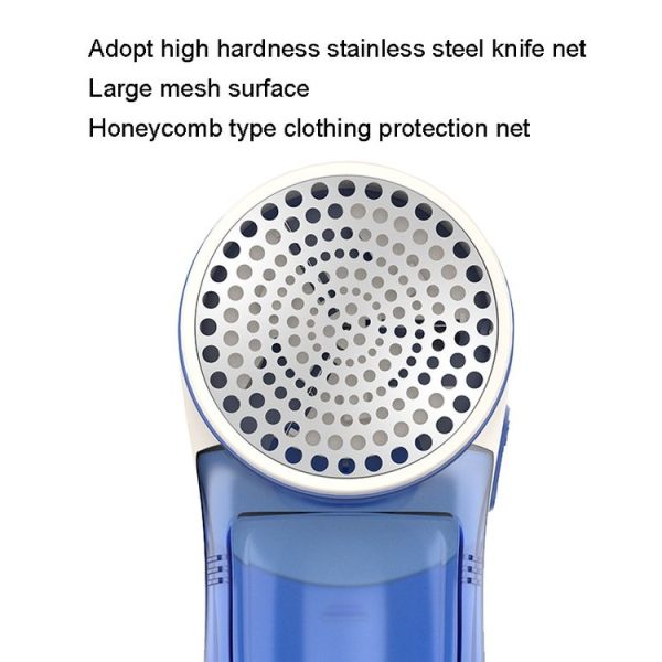 ZG-M22 Charging Hair Ball Trimmer Sweater Coat Deballer (Blue White) - Image 2