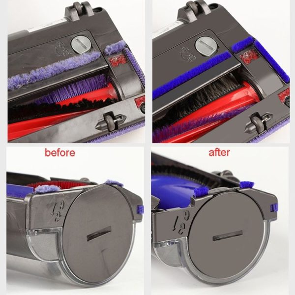 Dyson V6 4pcs Soft Plush Strips Vacuum Cleaner Replacement Parts - Image 4