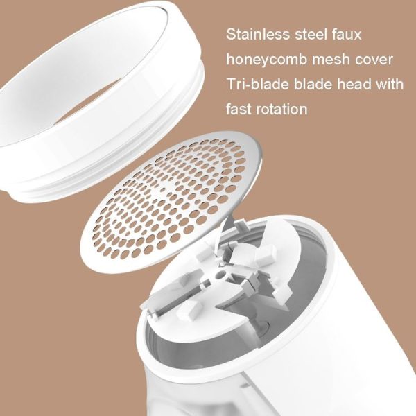 M22 Sweater Deballer Rechargeable Hairball Trimmer (White) - Image 2