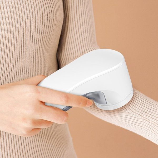 M22 Sweater Deballer Rechargeable Hairball Trimmer (White) - Image 6
