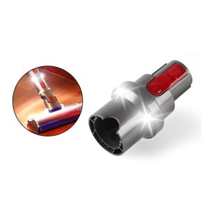Dyson V7 V8 V10 V11 V15 Vacuum Cleaner Suction Head Adapter with LED Light
