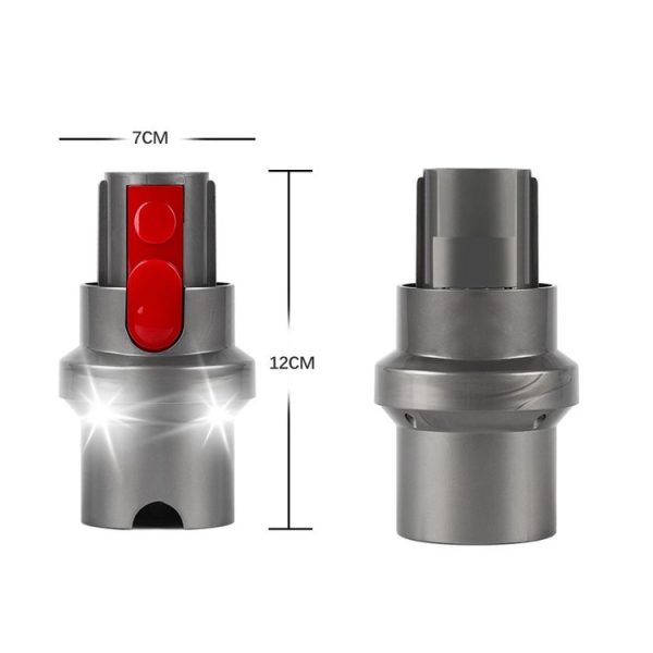 Dyson V7 V8 V10 V11 V15 Vacuum Cleaner Suction Head Adapter with LED Light - Image 2