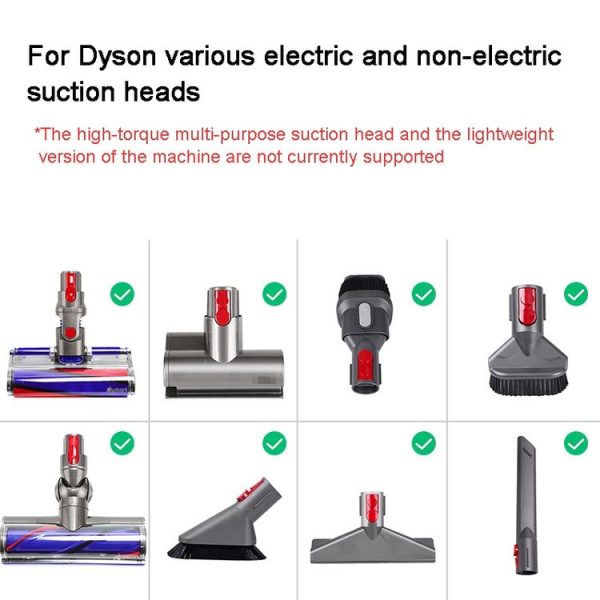 Dyson V7 V8 V10 V11 V15 Vacuum Cleaner Suction Head Adapter with LED Light - Image 3