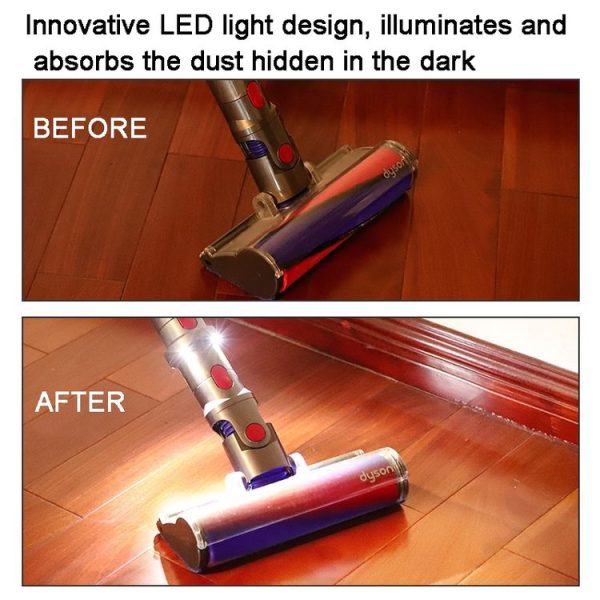 Dyson V7 V8 V10 V11 V15 Vacuum Cleaner Suction Head Adapter with LED Light - Image 4
