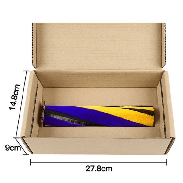 Dyson V12 V15 Slim Vacuum Cleaner Direct Drive Brush Bar Soft Velvet Suction Head Brush (Yellow Blue) - Image 5