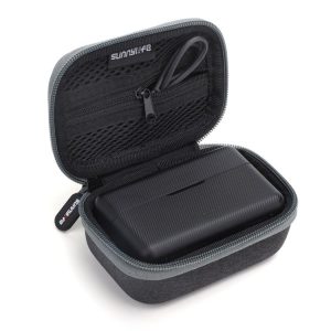 DJI MIC Sunnylife B557 Wireless Microphone Portable Protective Box Storage Bag (Dark Gray)