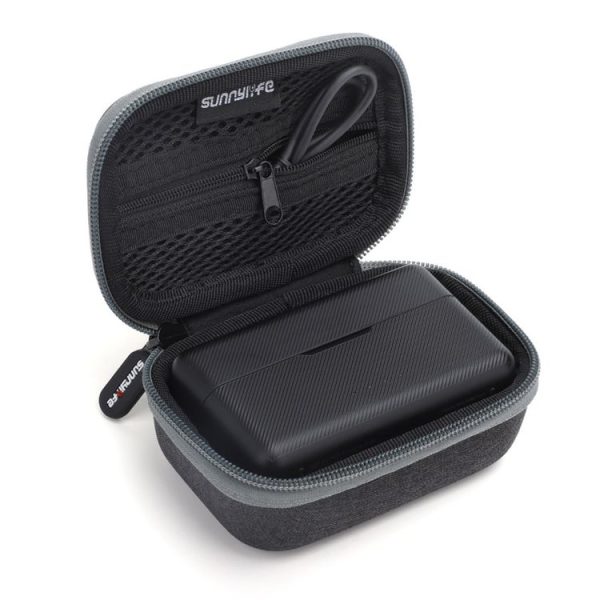 DJI MIC Sunnylife B557 Wireless Microphone Portable Protective Box Storage Bag (Dark Gray)