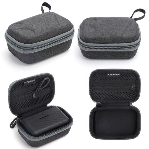 DJI MIC Sunnylife B557 Wireless Microphone Portable Protective Box Storage Bag (Dark Gray) - Image 2