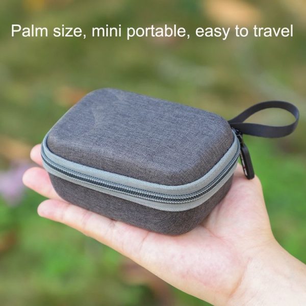DJI MIC Sunnylife B557 Wireless Microphone Portable Protective Box Storage Bag (Dark Gray) - Image 6