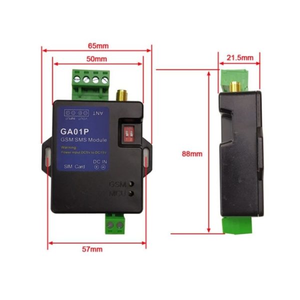 GA01P 2G Mini Intelligent Power Off / Power Outage SMS Phone Alarm - Image 3