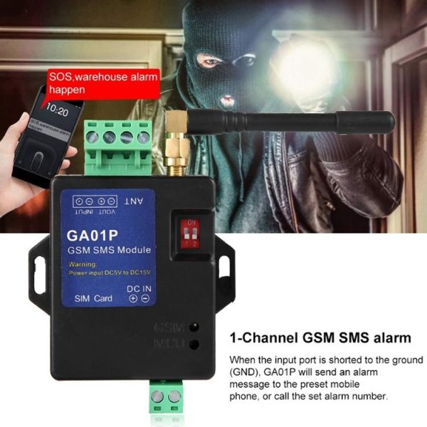 GA01P 2G Mini Intelligent Power Off / Power Outage SMS Phone Alarm - Image 6