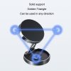 Multi-Angle Positioning Car Folding Circular Car Magnetic Suction Bracket (Silver) - Image 3