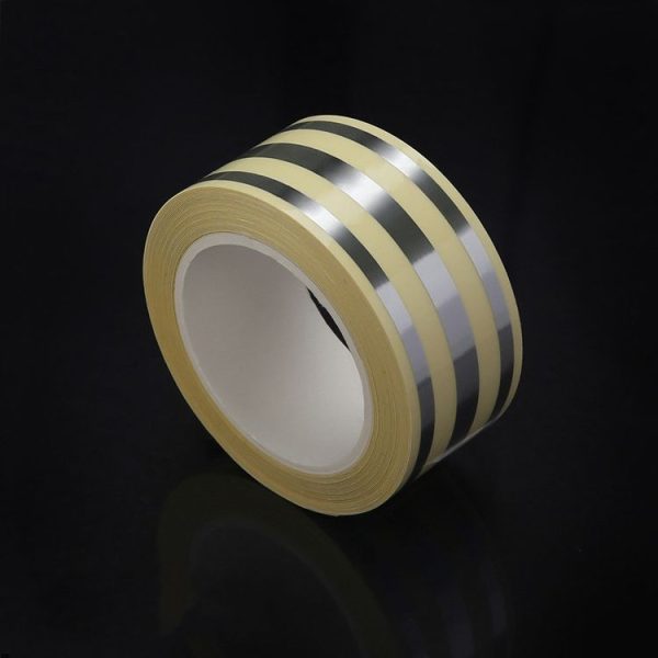 2.5cm x 5m Golden Tile Gap Tape Waterproof PVC Self Adhesive Sticker (Silver)