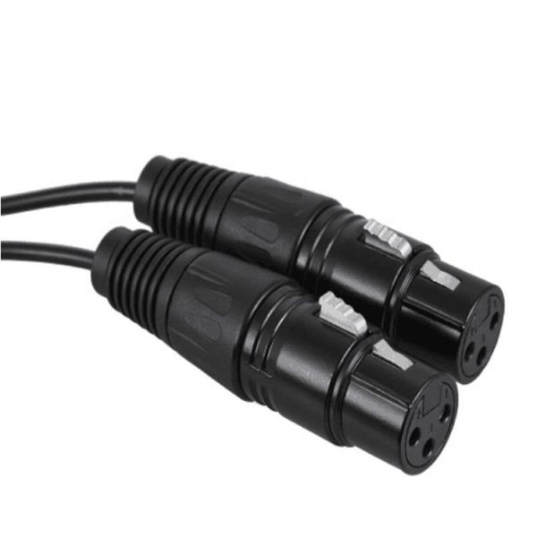 2RCA To 2XLR Speaker Canon Cable Audio Balance Cable, Size: 1m (Dual Lotus To Dual Female) - Image 3