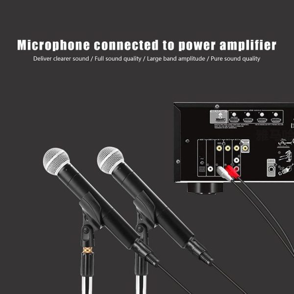 2RCA To 2XLR Speaker Canon Cable Audio Balance Cable, Size: 1m (Dual Lotus To Dual Female) - Image 6