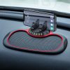 Car Center Console Mobile Phone Anti-skid Mat Temporary Parking Number Plate (With Bracket)