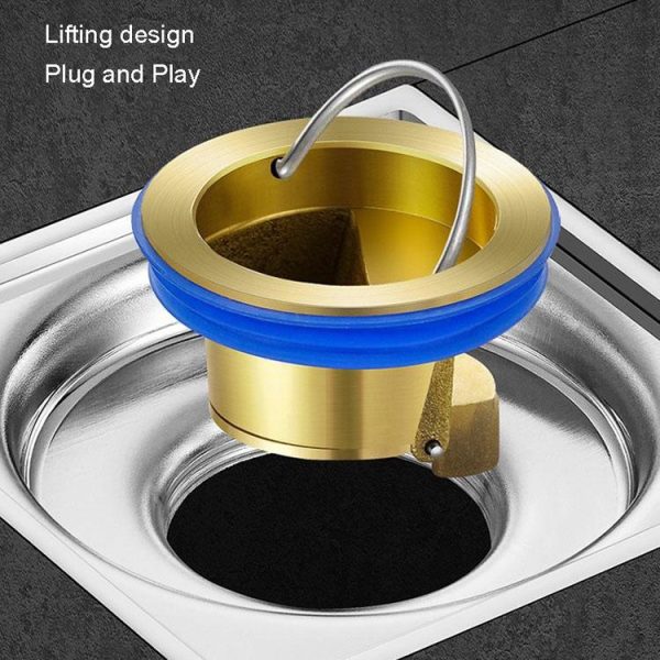 Brass Floor Drain Deodorizer Inner Core Bathroom Toilet Universal - Image 4