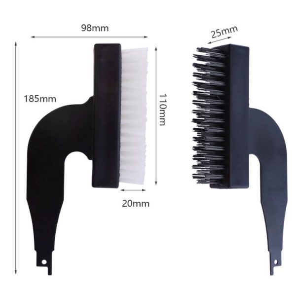 Rust Removal Grinding Tools Electric Steel Wire Nylon Brush Cleaning Set, Specification: Steel Brush Head - Image 2