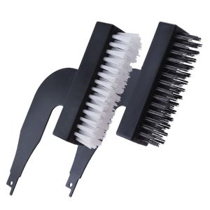 Rust Removal Grinding Tools Electric Steel Wire Nylon Brush Cleaning Set, Specification: Nylon+Steel Brush Head