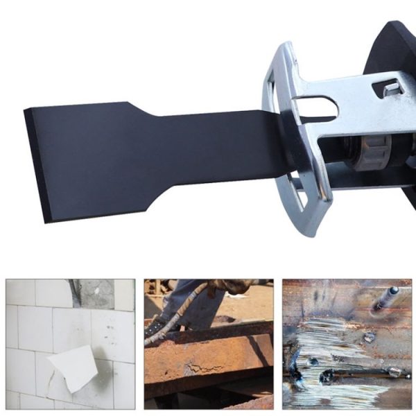 Rust Removal Grinding Tools Electric Steel Wire Nylon Brush Cleaning Set, Specification: 50mm Steel Spatula - Image 2