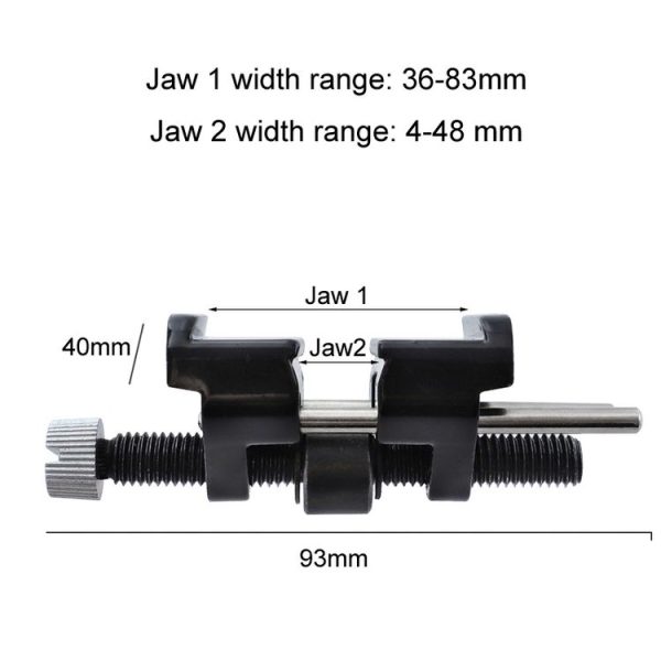 Manual Woodworking Planer Fixed Angle Sharpener Bracket (Black) - Image 3
